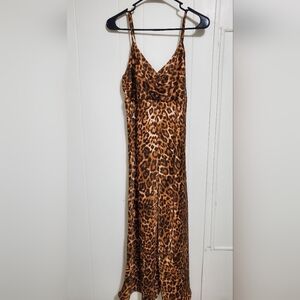 Animal print dress